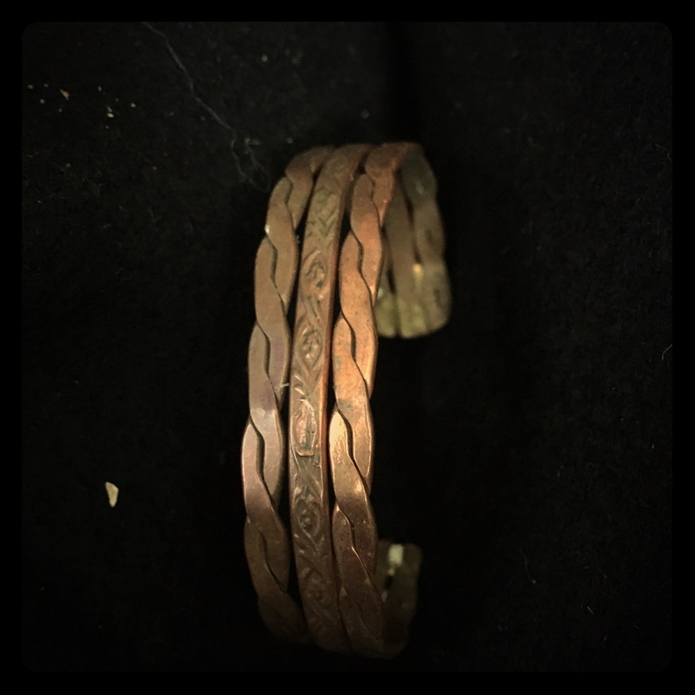Copper cuff bracelet
